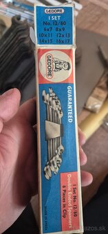 Vidlicove kľúče sada 6ks - 3