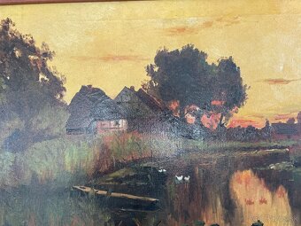 Obraz Večer pri jazierku 5 - 3