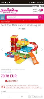Vtech garaz, auta, draha - 3
