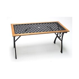 Záhradný stôl liatina/drevo Sonja - 3