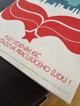 Predám staré plagáty Február 1948, - 3
