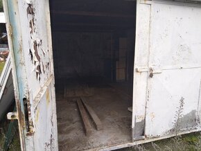 plechová búda 5x 3,2 m výška2,60m - 3