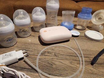 AVENT elektrická odsavacka sada - 3