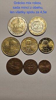 OBEHOVÉ a UNC sady euromincí - 3
