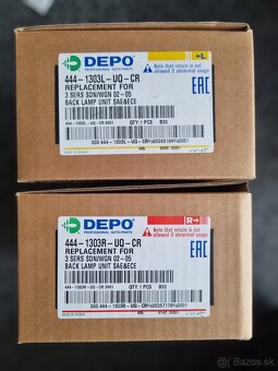 BMW E46 zadné svetla - 3