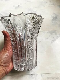 Kryštálová váza Bohemia crystal - 3