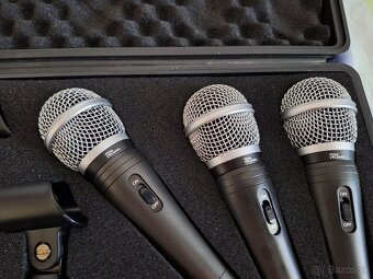 Set dynamických mikrofónov the t. bone MB 60 - 3