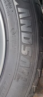 Predan 4xletné pneumatiky 205/55 r16 - 3