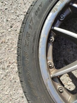 Predám elektróny 225/45 R17 - 3