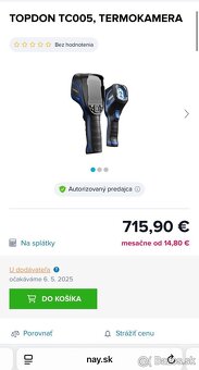 NOVA NEPOUZITA 256x192 Profi Termokamera Mileseey TR256E - 3