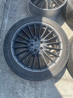 5x112 r19 Mercedes original sada 4 ks disky kolesa elektrony - 3