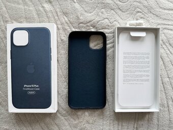 NOVÝ kryt pre Apple 15 Plus tkaninový - modrý - 3