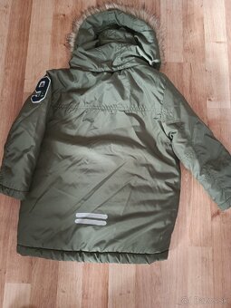 Detská zateplená bunda s kapucňou - 3