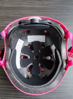 Dievčenská cyklistická prilba  veľkosť XS/S 52-57cm obvod hl - 3