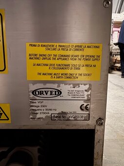 ORVED VGP – Profesionálna vákuová balička potravín - 3