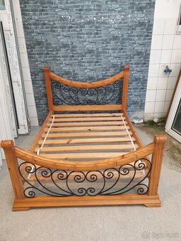 Drevena postel z masivu - 3