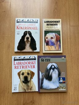 Knihy o psoch, konoch a kralikoch, rybkach - 3