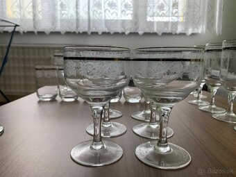 Poháre na víno, šampanské, pivo, koňak, vodu, TOP STAV - 3