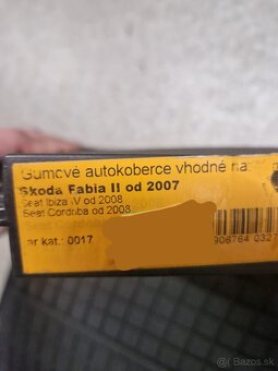 Gumené rohožky Fabia Cordoba Ibiza Nové - 3