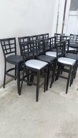 Barové stoličky Ton černé - 3