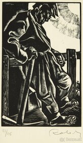Július Szabó: drevoryty z cyklu Ecce Homo - 3