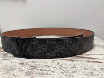 Opasok Louis Vuitton čierno - sivý - 3