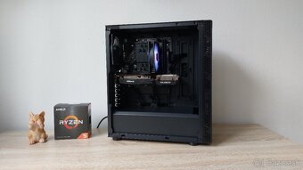 Herný pc 6jadro Ryzen 5 5500 3,60ghz/NVME/RX6600 8GB - 3
