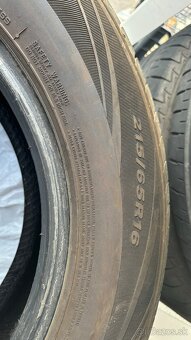 Predam jazdene 4ks letne pneumatiky nexen 215/65r16 - 3