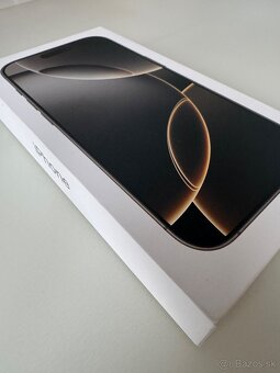 Predám nový nerozbalený Apple iPhone 16 Pro 128 GB - 3