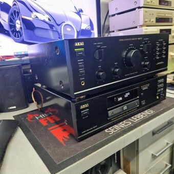 AKAI CD-37..cd prehrávač + AKAI AM-37..integrovaný zosilovač - 3