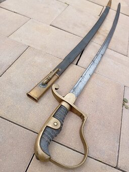 Starožitná šabla  meč. Nemecko - 3