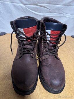 Tommy Hilfinger Zimné kožené veľ 44 - 3