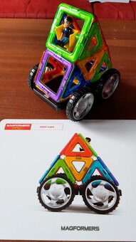 Magneticka sravebnica - magformers wow set - 3