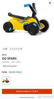 Berg Sparx odrazadlo so sklap. pedalmi 2 v 1 - 3