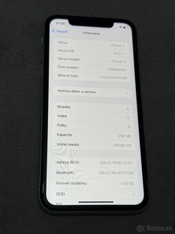 Predám Apple iPhone 11 256GB Silver Minimálne známky - 3