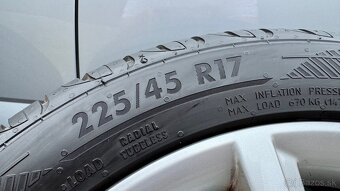 Predám elektróny + letné pneumatiky R17 225/45 - 3