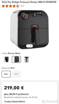 Teplovzdušná friteza airfryer airfryer - 3