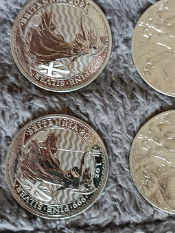 Predám zberateľské strieborné mince 1OZ za aktuálnu cenu AG - 3