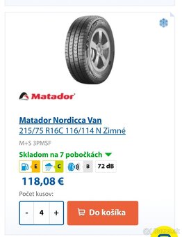 215/75 R16C Zimne 4ks - 3