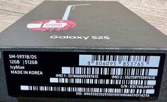 SAMSUNG GALAXY S25 12/512GB icyblue - 3