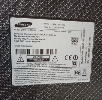 Samsung 43" FULL HD Flat Smart TV UE43J5572 - 3