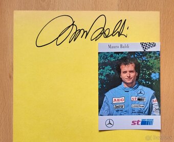 Mauro Baldi originální autogram - 3