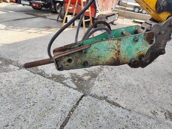 Buracie kladivo na bager, traktorbager. - 3