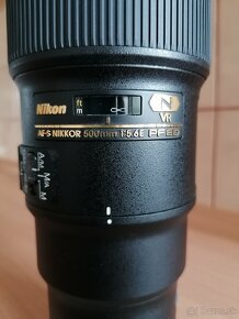 Objektív NIKKOR 500mm f/5.6E PF ED VR

 - 3