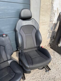 Predám polokožené sedadla Audi A1 3 dverová verzia - 3