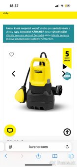 PONORNÉ KALOVÉ ČERPADLO SP 9.500 DIRT Kärcher - 3