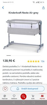 Postieľka Kinderkraft Neste air up - 3
