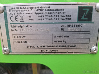 Reverzná vibračná doska Zipper ZI RPE160C - 3