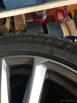 Zimné pneumatiky na diskoch 245/45 R18 V - 3