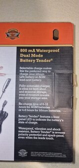 ORIGINAL Vodotesna Dual Mode Battery nabijacka 800mA - 3
